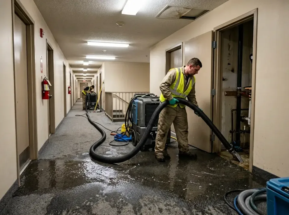 multi-unit-apartment-hallway-f-005 — frequently asked questions, Emergency Burst Pipe Water Extraction & Removal in Montpeli…